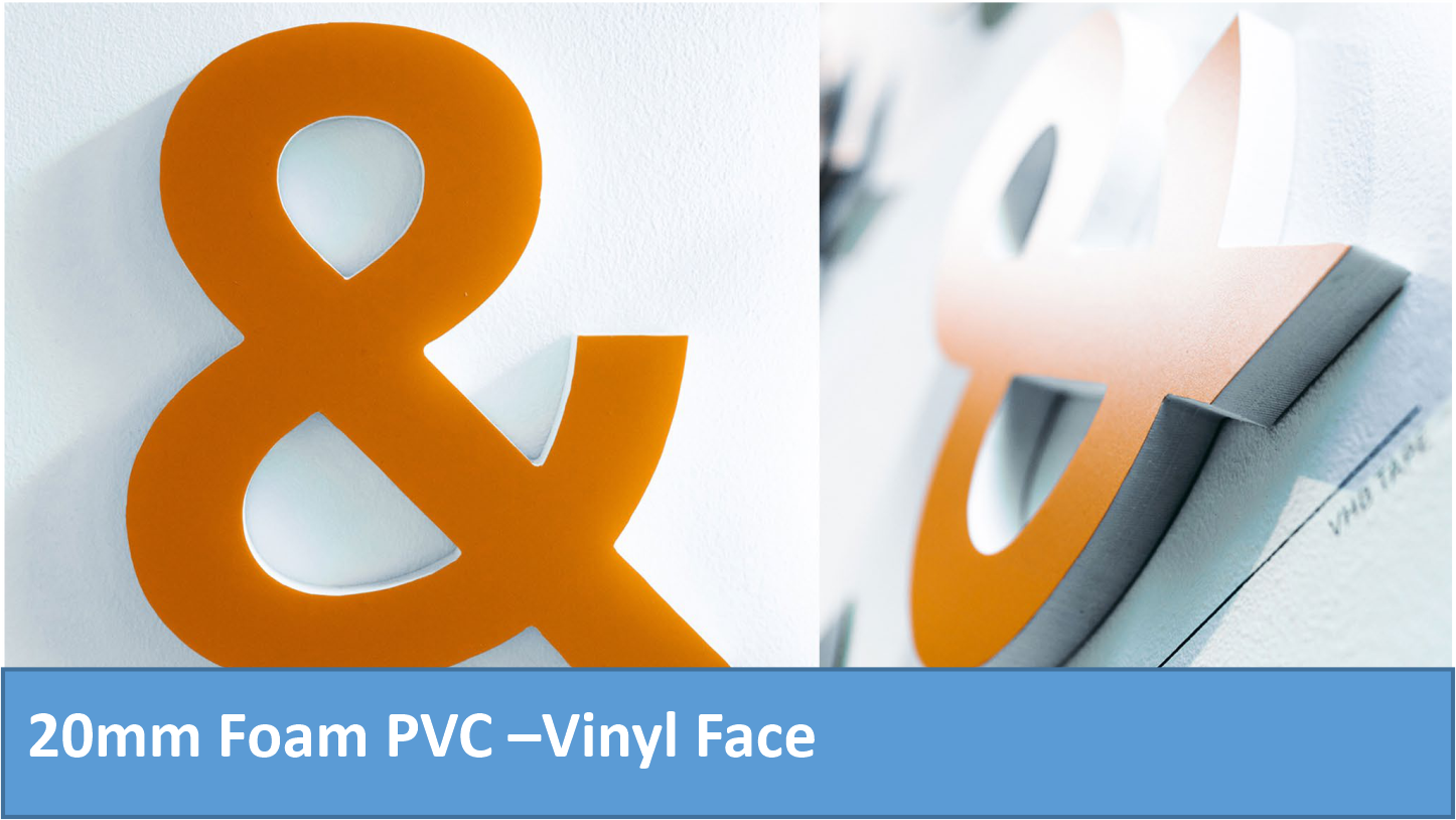 20mm Foam PVC - Vinyl to face